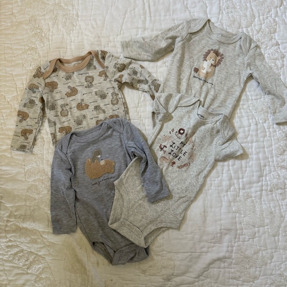 Little Me Other - Adorable Animal Print Kids One Pieces Set